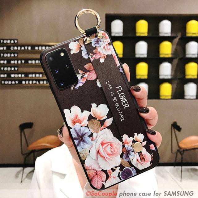 Cool Wrist Strap Phone Holder Case for Samsung Galaxy S20 Series - Premium Mobile Phone Cases from Dressmycell.com - Just $15.00! Shop now at Dressmycell.com Cool Wrist Strap Phone Holder Case for Samsung Galaxy S20 Series - Premium Mobile Phone Cases from Dressmycell.com - Just $15.00! Shop now at Dressmycell.com